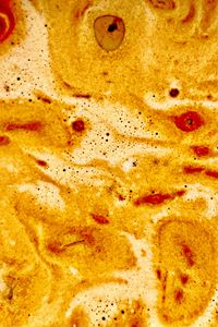 Preview wallpaper liquid, foam, macro, abstraction, brown