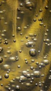 Preview wallpaper liquid, oil, bubbles, macro