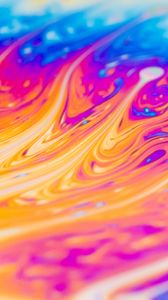 Preview wallpaper liquid, paint, colorful, abstraction