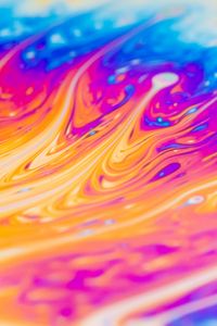 Preview wallpaper liquid, paint, colorful, abstraction