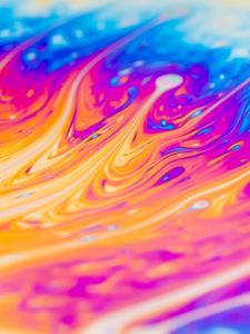 Preview wallpaper liquid, paint, colorful, abstraction
