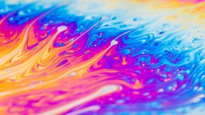 Preview wallpaper liquid, paint, colorful, abstraction
