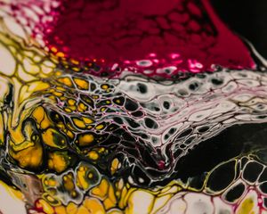 Preview wallpaper liquid, paint, multicolored