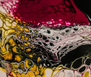 Preview wallpaper liquid, paint, multicolored