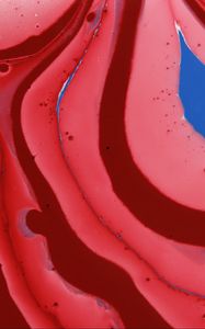Preview wallpaper liquid, paint, stains, red