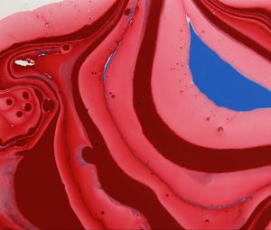 Preview wallpaper liquid, paint, stains, red