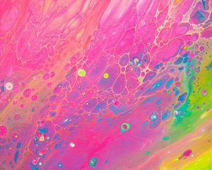 Preview wallpaper liquid, paint, stains, fluid art, abstraction, colorful