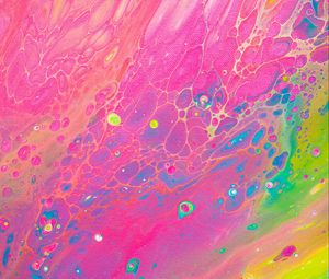 Preview wallpaper liquid, paint, stains, fluid art, abstraction, colorful