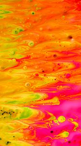 Preview wallpaper liquid, paint, stains, distortion, multicolored