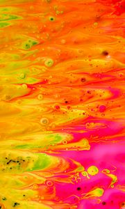 Preview wallpaper liquid, paint, stains, distortion, multicolored