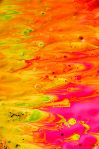 Preview wallpaper liquid, paint, stains, distortion, multicolored