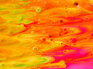 Preview wallpaper liquid, paint, stains, distortion, multicolored