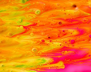 Preview wallpaper liquid, paint, stains, distortion, multicolored
