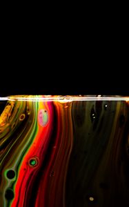 Preview wallpaper liquid, paint, stains, bubbles, abstraction