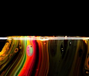 Preview wallpaper liquid, paint, stains, bubbles, abstraction