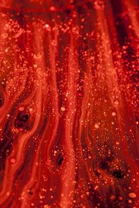 Preview wallpaper liquid, sequins, red, bright