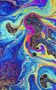 Preview wallpaper liquid, stains, colorful, abstraction