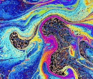 Preview wallpaper liquid, stains, colorful, abstraction