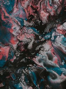 Preview wallpaper liquid, stains, spots, bubbles, abstraction