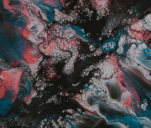 Preview wallpaper liquid, stains, spots, bubbles, abstraction