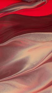 Preview wallpaper liquid, stains, stripes, abstraction, red
