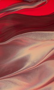 Preview wallpaper liquid, stains, stripes, abstraction, red