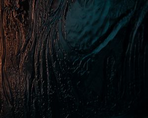 Preview wallpaper liquid, surface, dark, wavy, ripples