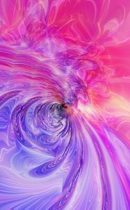 Preview wallpaper liquid, waves, abstraction, purple