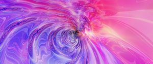Preview wallpaper liquid, waves, abstraction, purple
