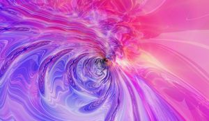 Preview wallpaper liquid, waves, abstraction, purple