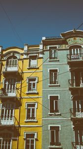 Preview wallpaper lisbon, portugal, buildings, windows
