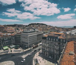 Preview wallpaper lisbon, portugal, buildings, view from above