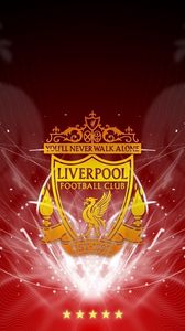 Preview wallpaper liverpool, club, football, emblem, star