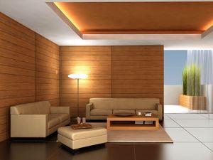 Preview wallpaper living, graphics, design, balcony, lighting, furniture
