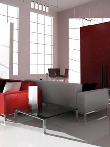 Preview wallpaper living room, bathroom, sofa, screen, style, modernism