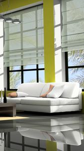 Preview wallpaper living room, chair, picture, style, design