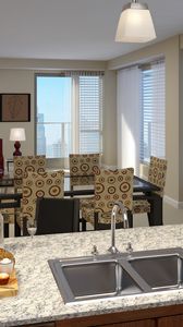 Preview wallpaper living room, design, flat, interior design, style, metropolis