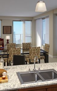 Preview wallpaper living room, design, flat, interior design, style, metropolis