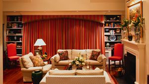 Preview wallpaper living room, furniture, cosiness, style, comfort