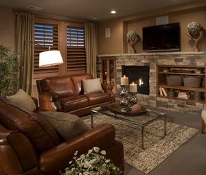 Preview wallpaper living room, furniture, design, modern