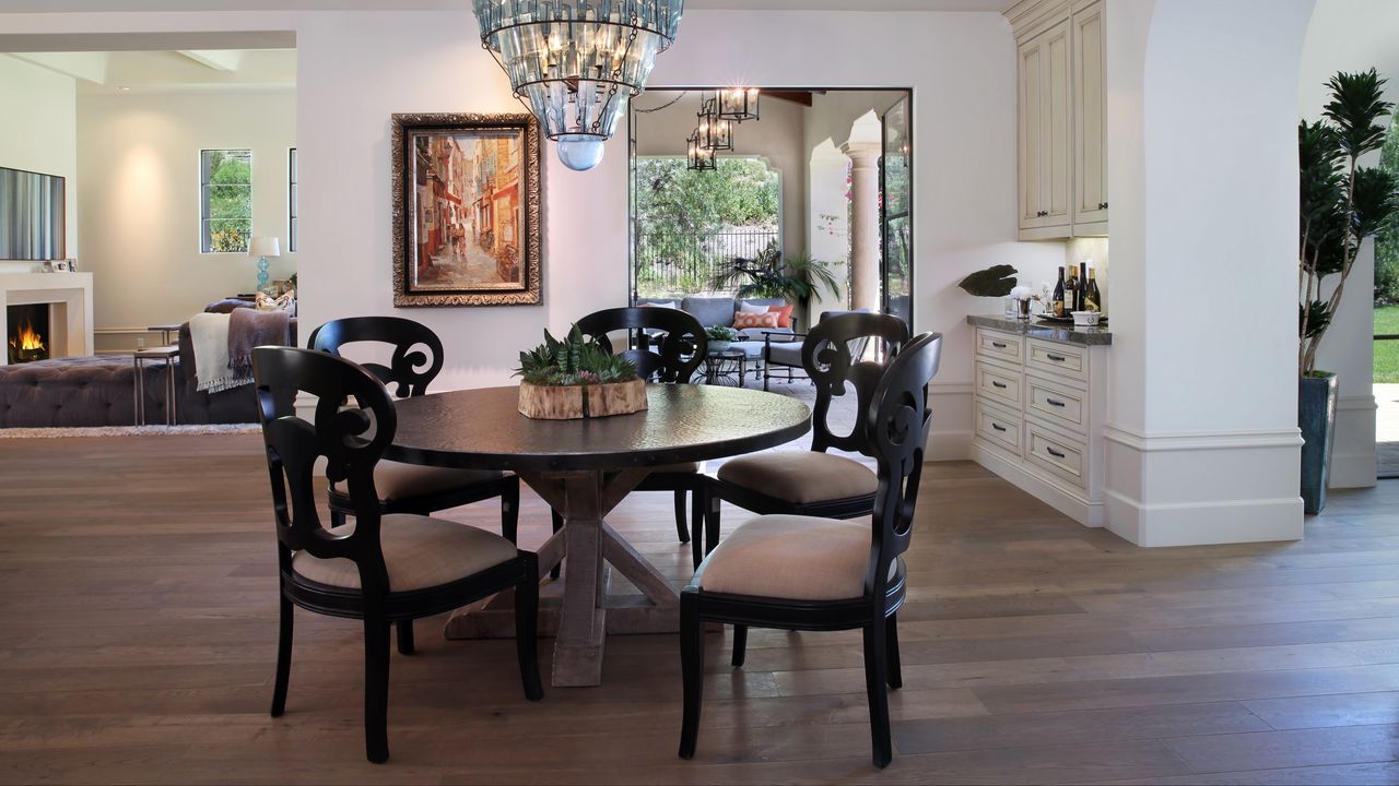 Wallpaper living room, interior, design, tableware