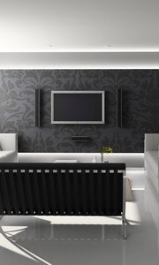 Preview wallpaper living room, room, style, sofa, tv, interior