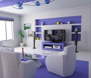 Preview wallpaper living, style, furniture, design, interior design, modern