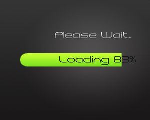 Preview wallpaper load, scale, black, green, bright