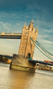 Preview wallpaper london, tower bridge, river, thames