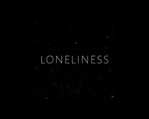 Preview wallpaper loneliness, lonely, inscription, minimalism