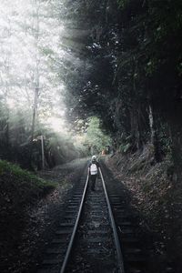 Preview wallpaper loneliness, lonely, travel, railway