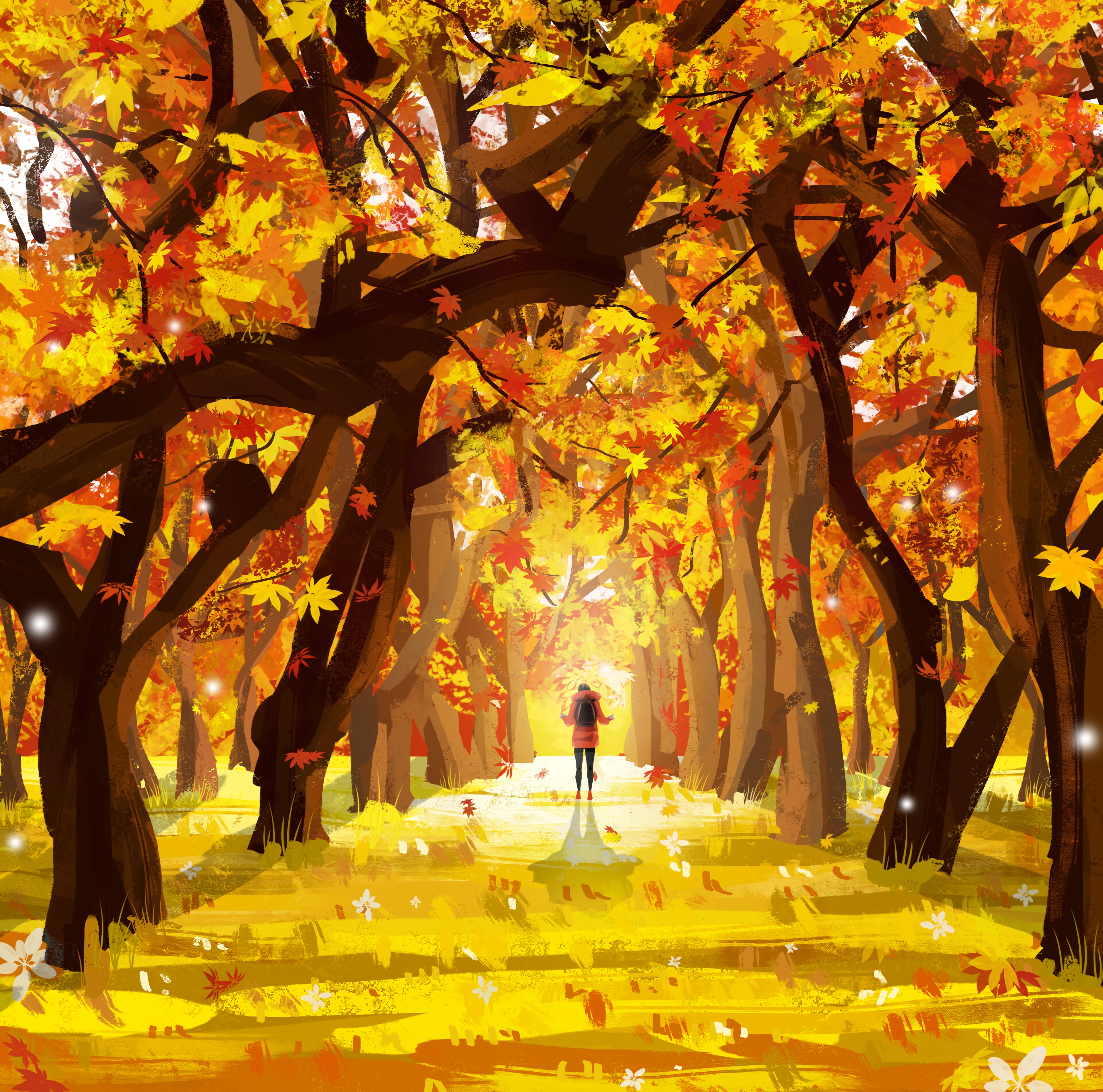 Autumn Anime - Other & Anime Background Wallpapers on Desktop Nexus (Image  281551)