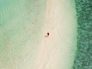 Preview wallpaper lonely, loneliness, beach, water