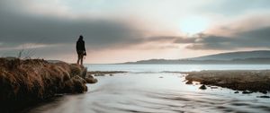 Preview wallpaper lonely, loneliness, photographer, river